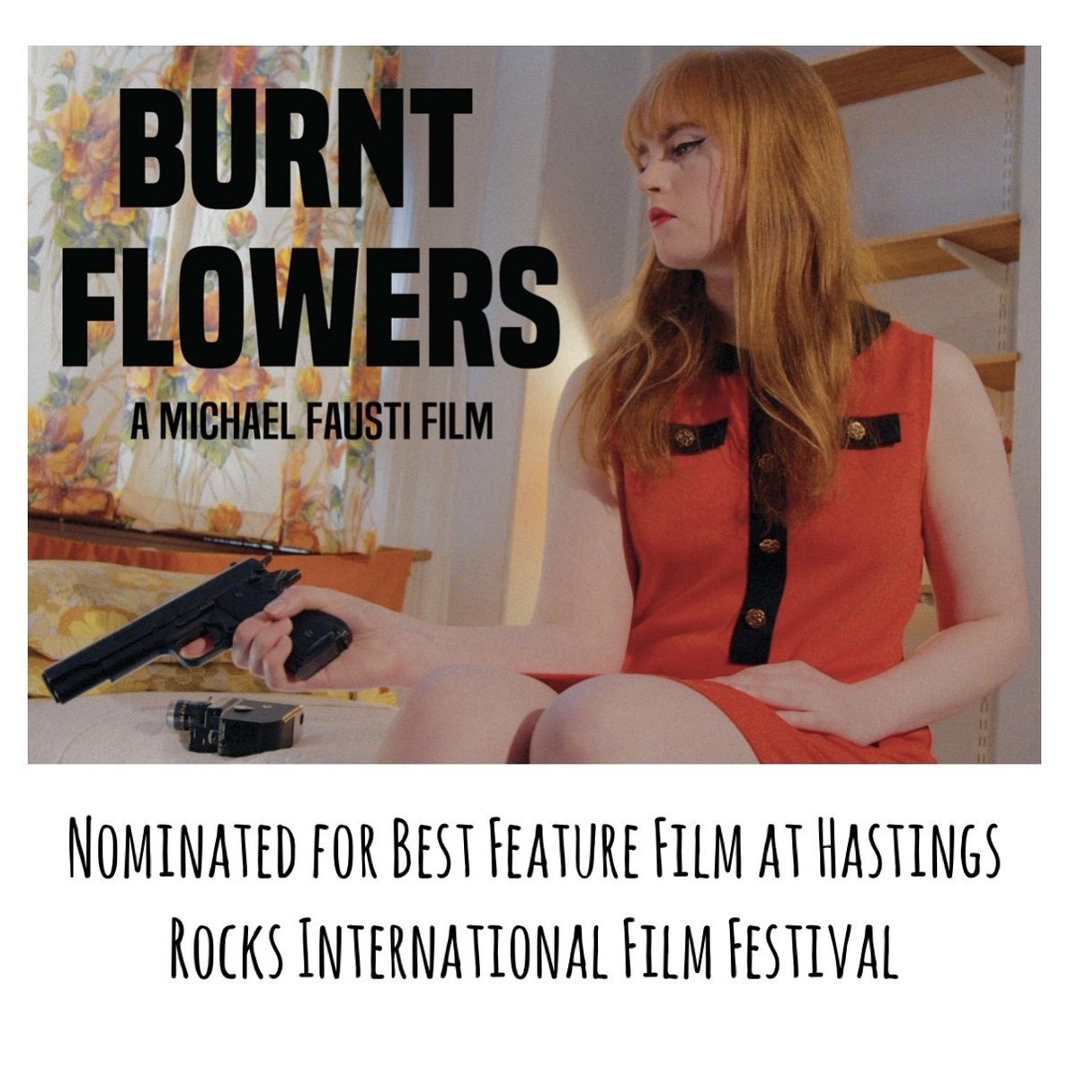 A massive thank you to #HastingsRocks International #FilmFestival for nominating BURNT FLOWERS for ‘Best Feature Film’. For 🎟️: filmfreeway.com/HastingsRocks/…. We’ll be there… will you? #IndieFilm  #Horror #HorrorShort #awardnominee #HorrorFamily #BurntFlowers #HorrorNews #UKHorror