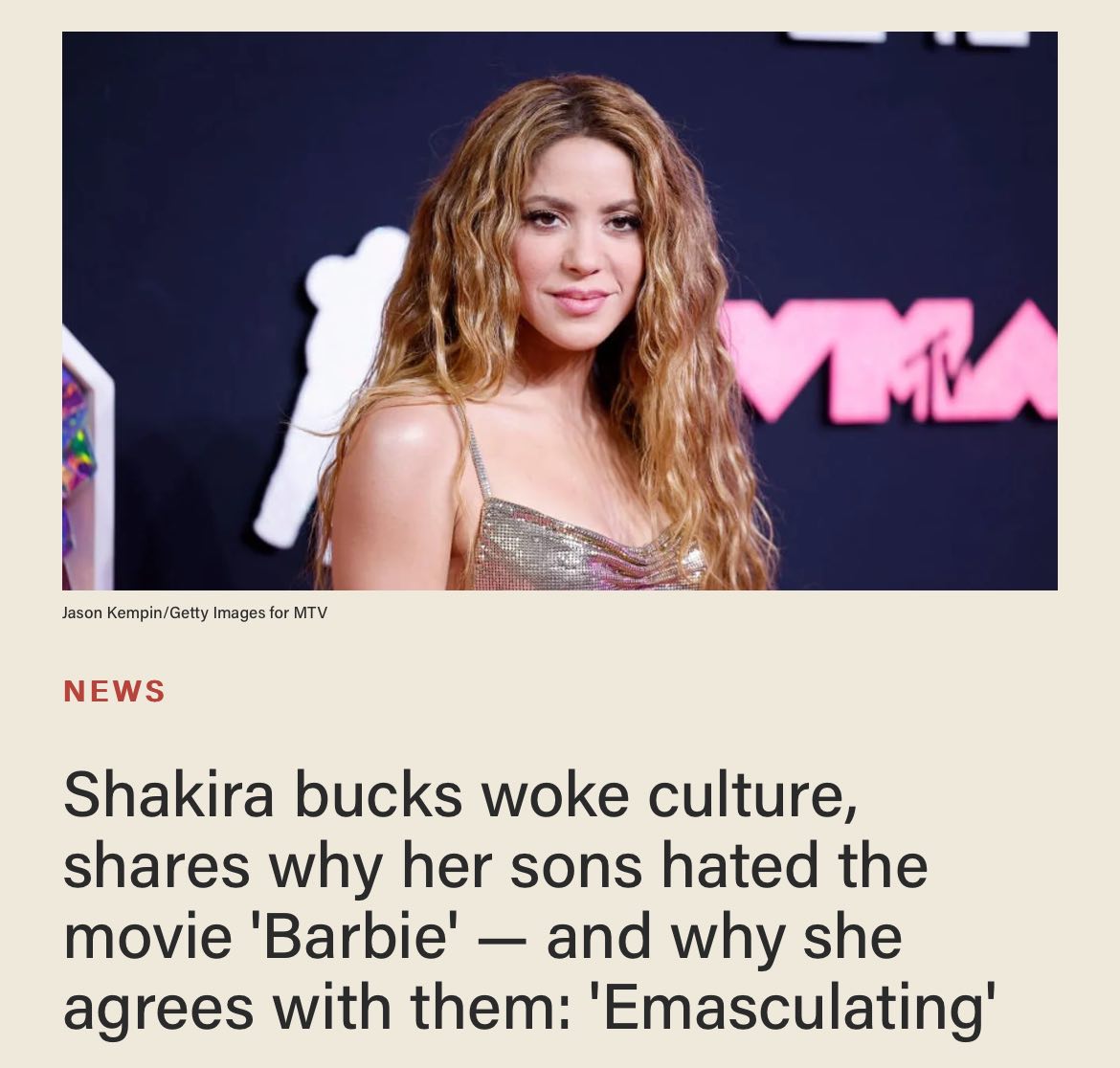 Do you agree with Shakira? 👀 'I'm raising two boys. I want 'em to feel powerful too while respecting women,' she explained. 'I like pop culture when it attempts to empower women without robbing men of their possibility to be men, to also protect and provide. I believe in giving…