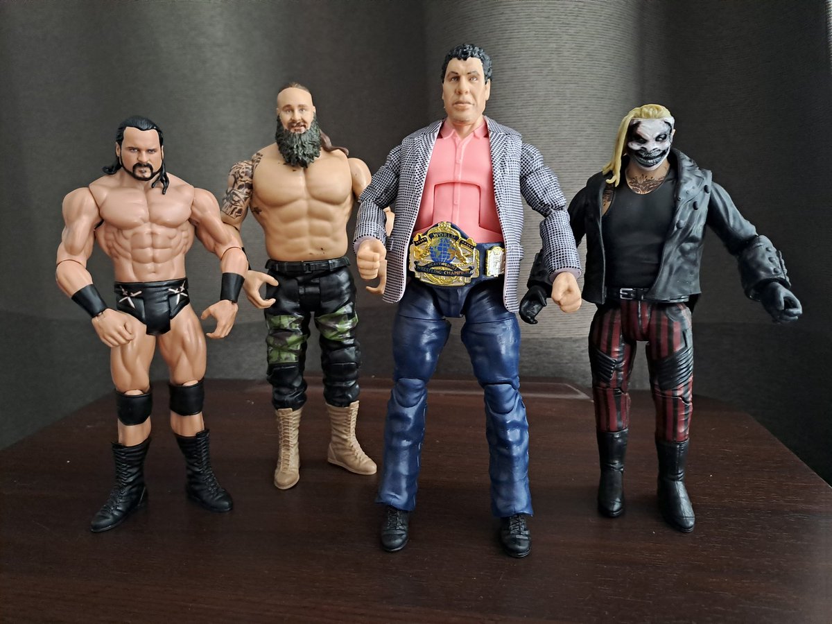 Todays pick ups from #WrestleCon $25 for the 4. Buzzing to have finally got the Elite 100 Andre. Was #1 on our list.