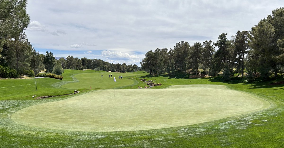 Final day of strokeplay @LPGAMatchPlay - the field will be cut to the top 8 after today’s third round with a play-off if necessary. Much cooler today, still breezy plus potential for rain. Tough day Our LIVE coverage is on @peacock from 5.30pm ET and @GolfChannel from 7pm ET…