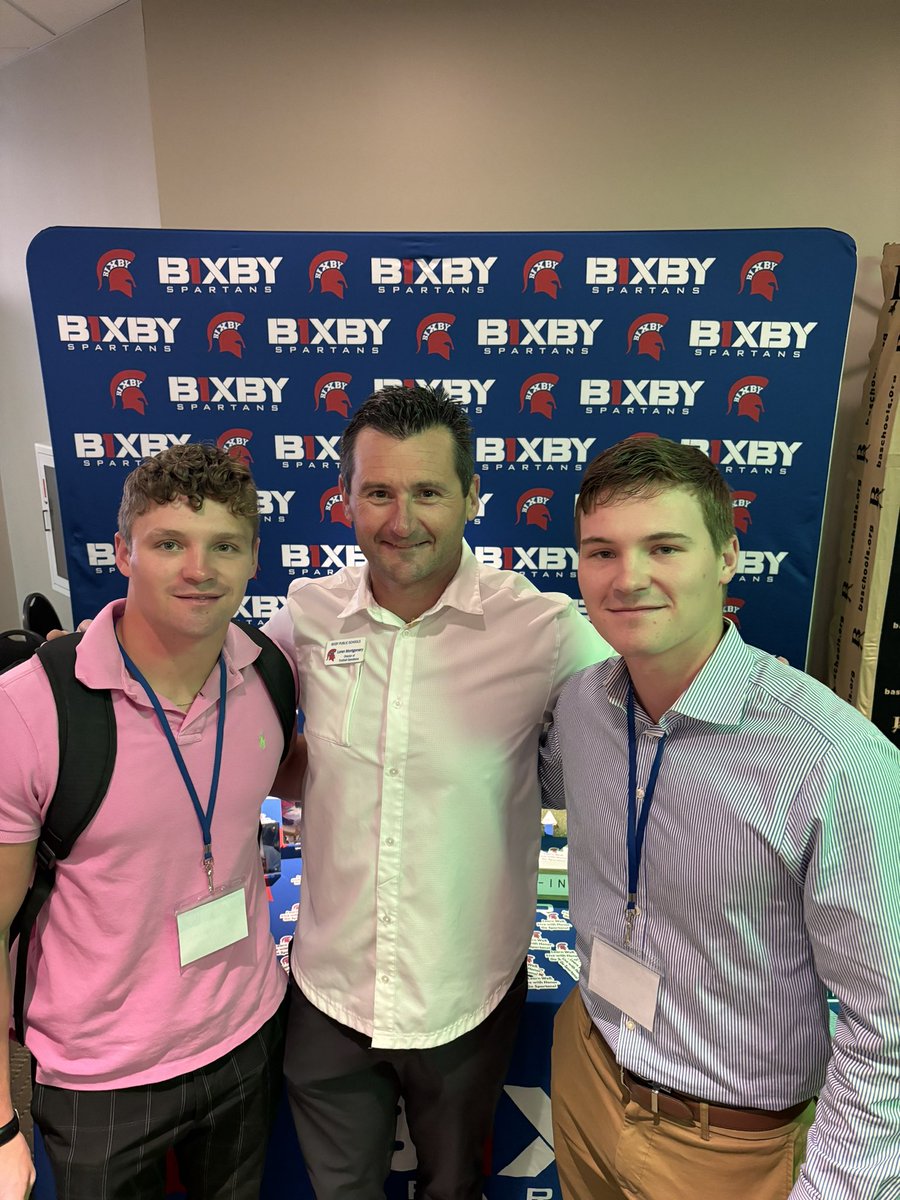 BixbySpartanFootball (@bixbyspartanfb) on Twitter photo Great day at the <a href="/NSURiverHawks/">Northeastern State</a> teacher job fair looking for the next great teachers and coaches for <a href="/BixbyPS/">Bixby Public Schools</a> and <a href="/HomeofSpartans/">Bixby Spartan Athletics</a>! Got to meet two former <a href="/NSU_Football/">Northeastern State Football</a> players! <a href="/c_elerick/">Chris Elerick</a> <a href="/grant_elerick/">Grant Elerick</a> Great day at the <a href="/NSURiverHawks/">Northeastern State</a> teacher job fair looking for the next great teachers and coaches for <a href="/BixbyPS/">Bixby Public Schools</a> and <a href="/HomeofSpartans/">Bixby Spartan Athletics</a>! Got to meet two former <a href="/NSU_Football/">Northeastern State Football</a> players! <a href="/c_elerick/">Chris Elerick</a> <a href="/grant_elerick/">Grant Elerick</a>