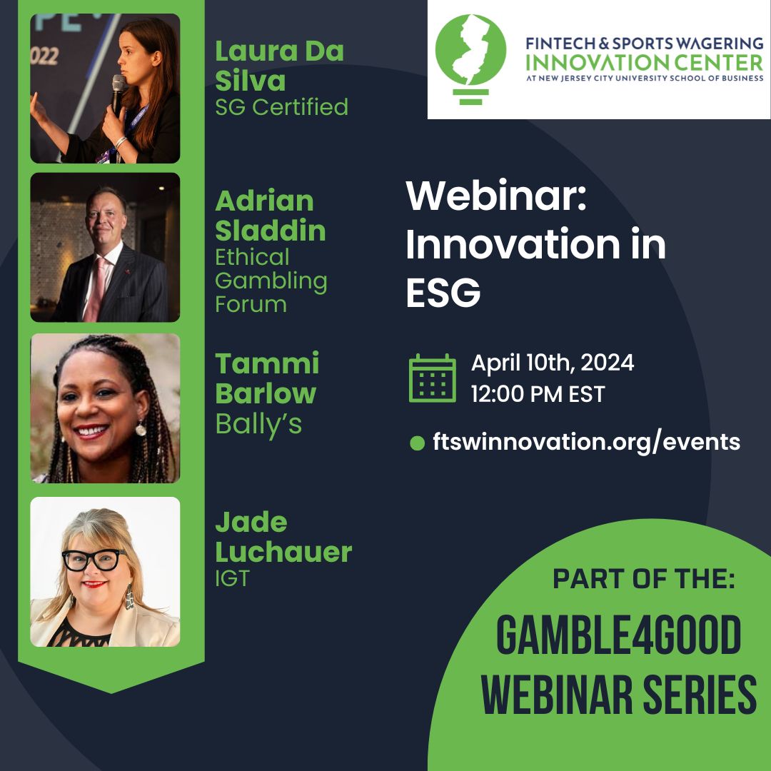 We cordially invite you to join us for an upcoming event scheduled for April 10th. Our well known panelists will share valuable insights drawn from their extensive experience in the realm of ESG <a href="/IGTNews/">IGT</a> <a href="/adriansladdin/">Adrian Sladdin</a> #gamblingindustry #fintech #informative #Insights #experience