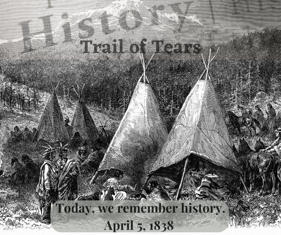 “In the 1830s the United States government forcibly removed the southeastern Native Americans from their homelands and relocated them on lands in Indian Territory (present day Oklahoma). This tragic event is referred to as the Trail of Tears. Over 10,000 Native Americans died…