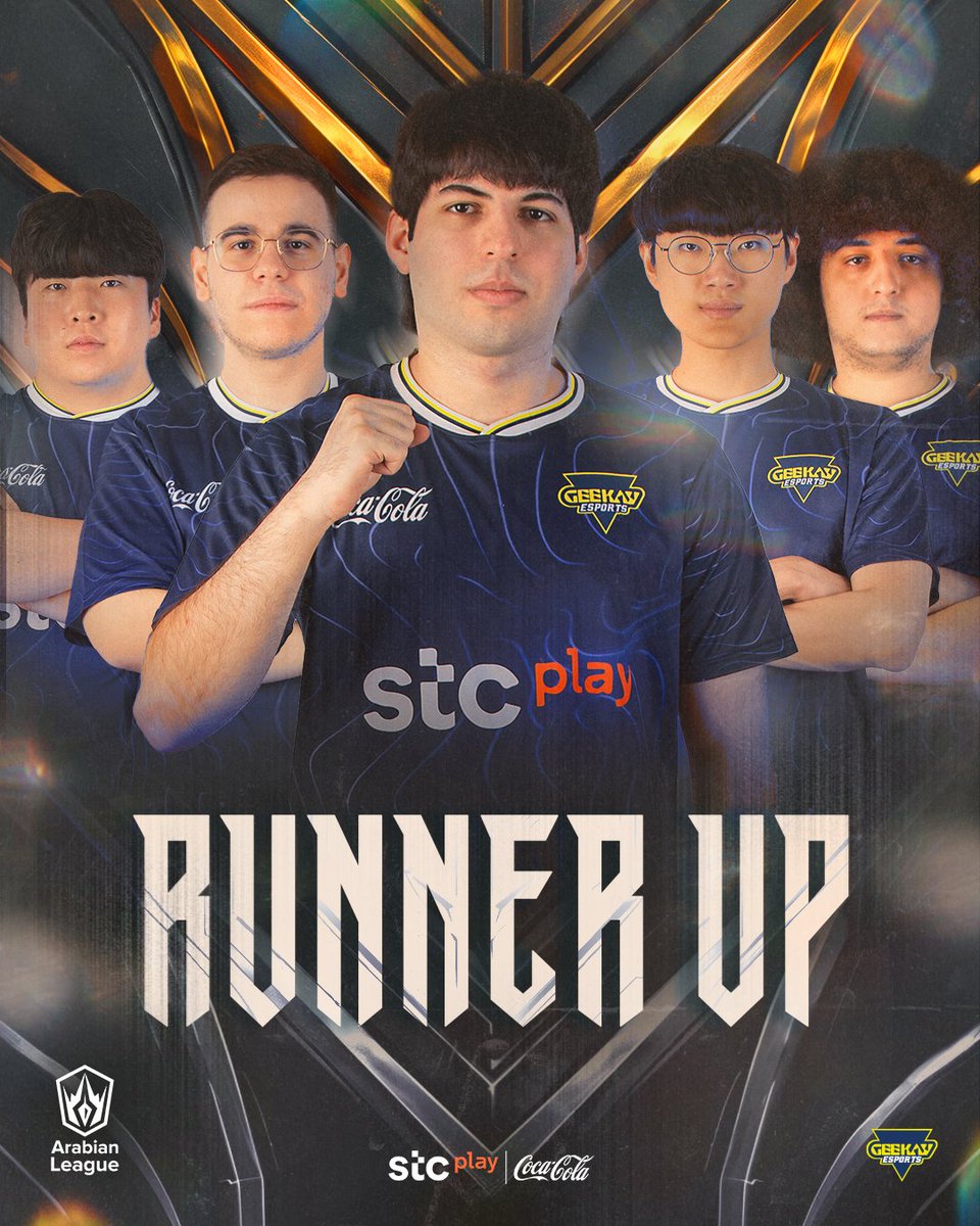 Runner up ! 🥈💙💛 But we will never give up ! 🫡 Now we focus on EMEA Masters 💪 #GK_FTW | #LEIP24 | #ArabianLeagueLoL
