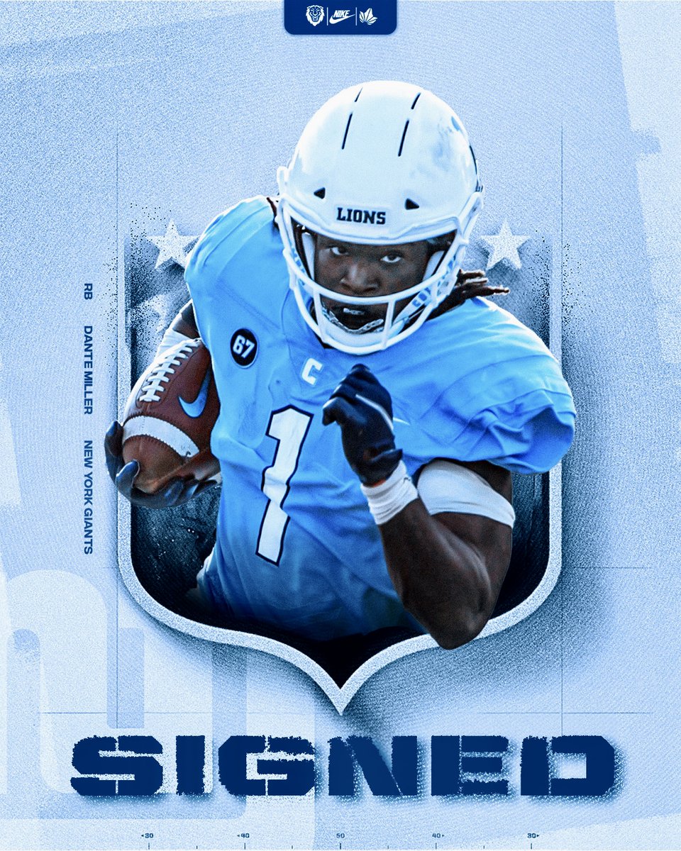 Inked deal! 🖊️ @LilTurboo has been signed by the @Giants #RoarLionRoar | #FIGHT