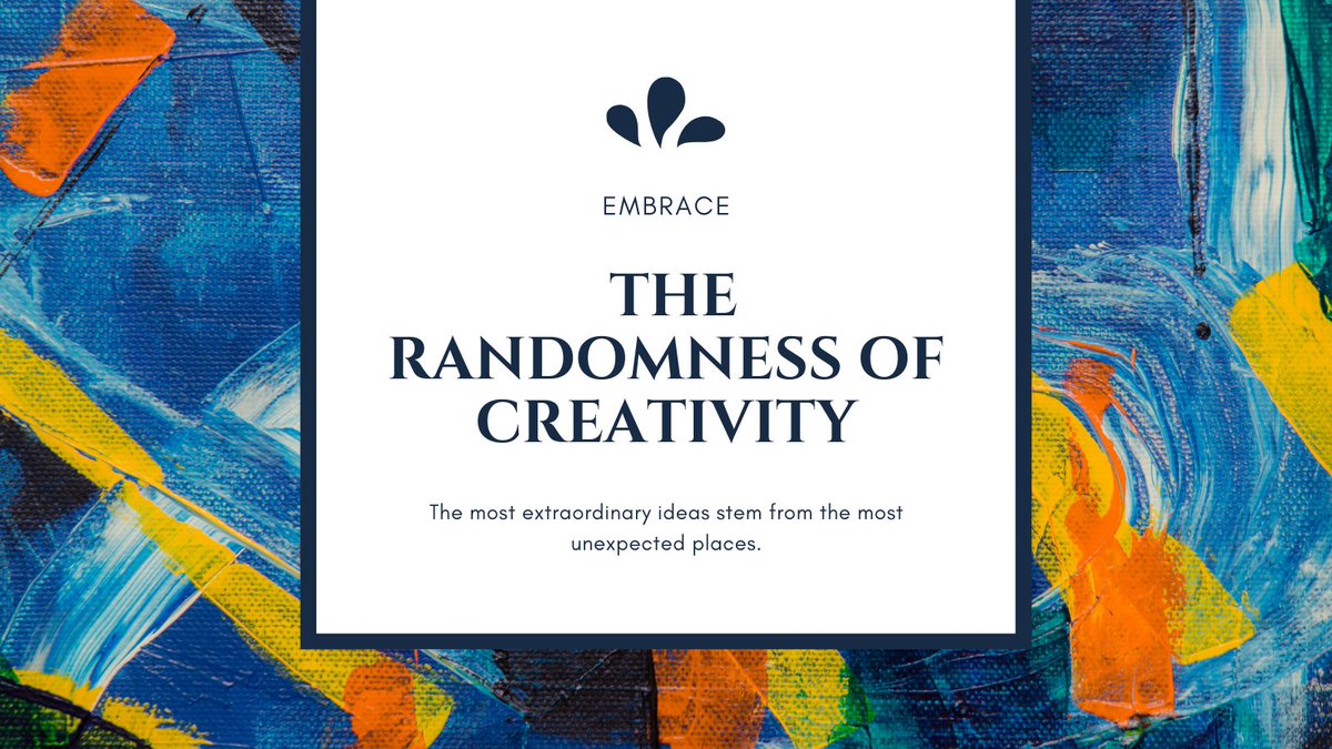 Embracing the randomness of creativity today. Sometimes, the most extraordinary ideas stem from the most unexpected places. 🚀

#CreativityFlow #InspirationEverywhere