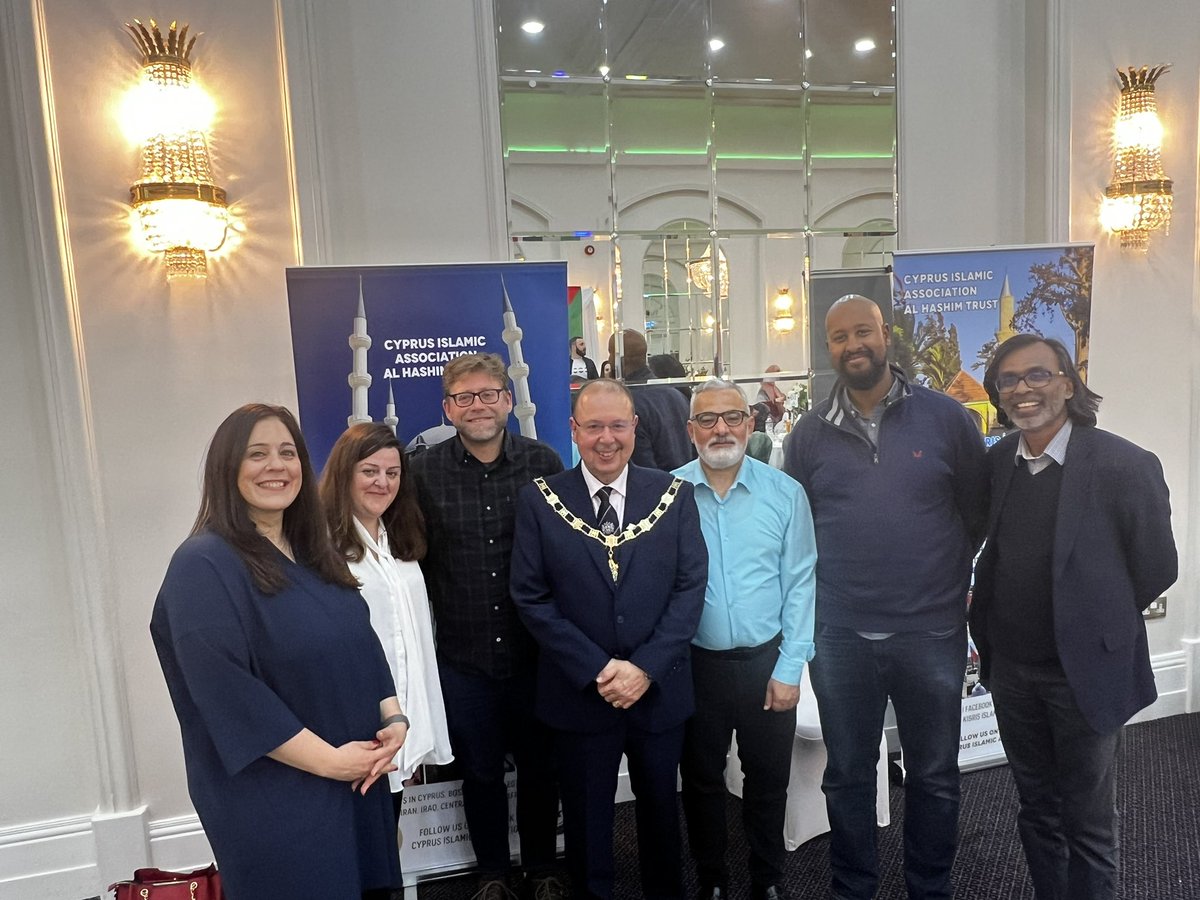 Iftar charity dinner for the children of Gaza w/ the Cyprus Islamic Association Al Hashim trust. Thank you to Hussain hoca for all the brilliant work he does for the community in the UK and all across the world.