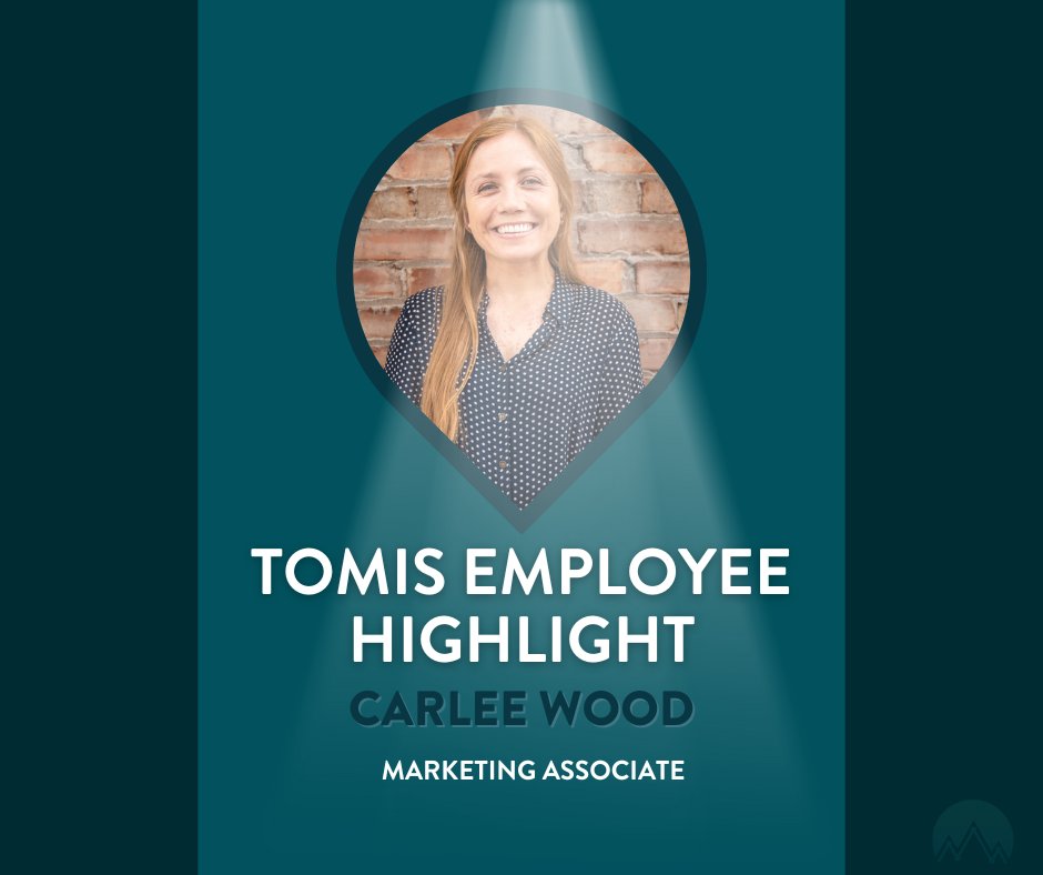 TOMIS EMPLOYEE HIGHLIGHT!
Carlee brings a vibrant &amp; positive energy to our office, embodying the best of our TOMIS culture. Her hard work, curiosity, &amp; collaborative spirit shine through in all she does.  She receives praise from across the co. for her versatility &amp; contributions