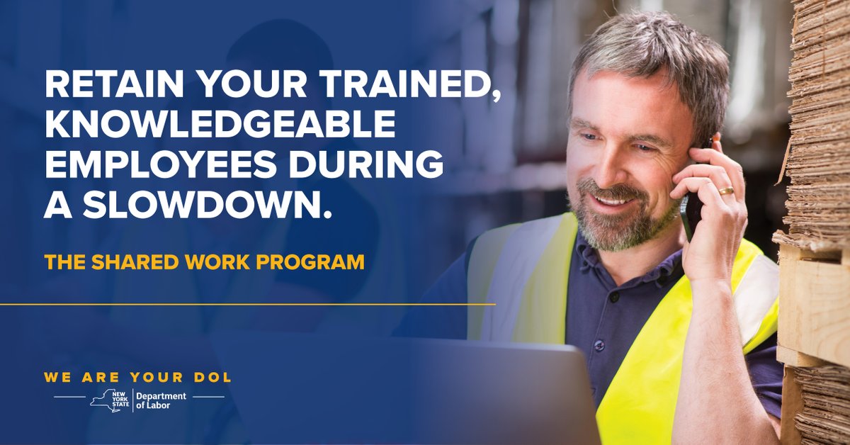 🔵What is the Shared Work Program? 🔵Are seasonal employees eligible for the Shared Work Program? 🔵When will the Shared Work Plan begin? Get all your Shared work questions answered through our Frequently Asked Questions. Learn more: dol.ny.gov/shared-work-em…