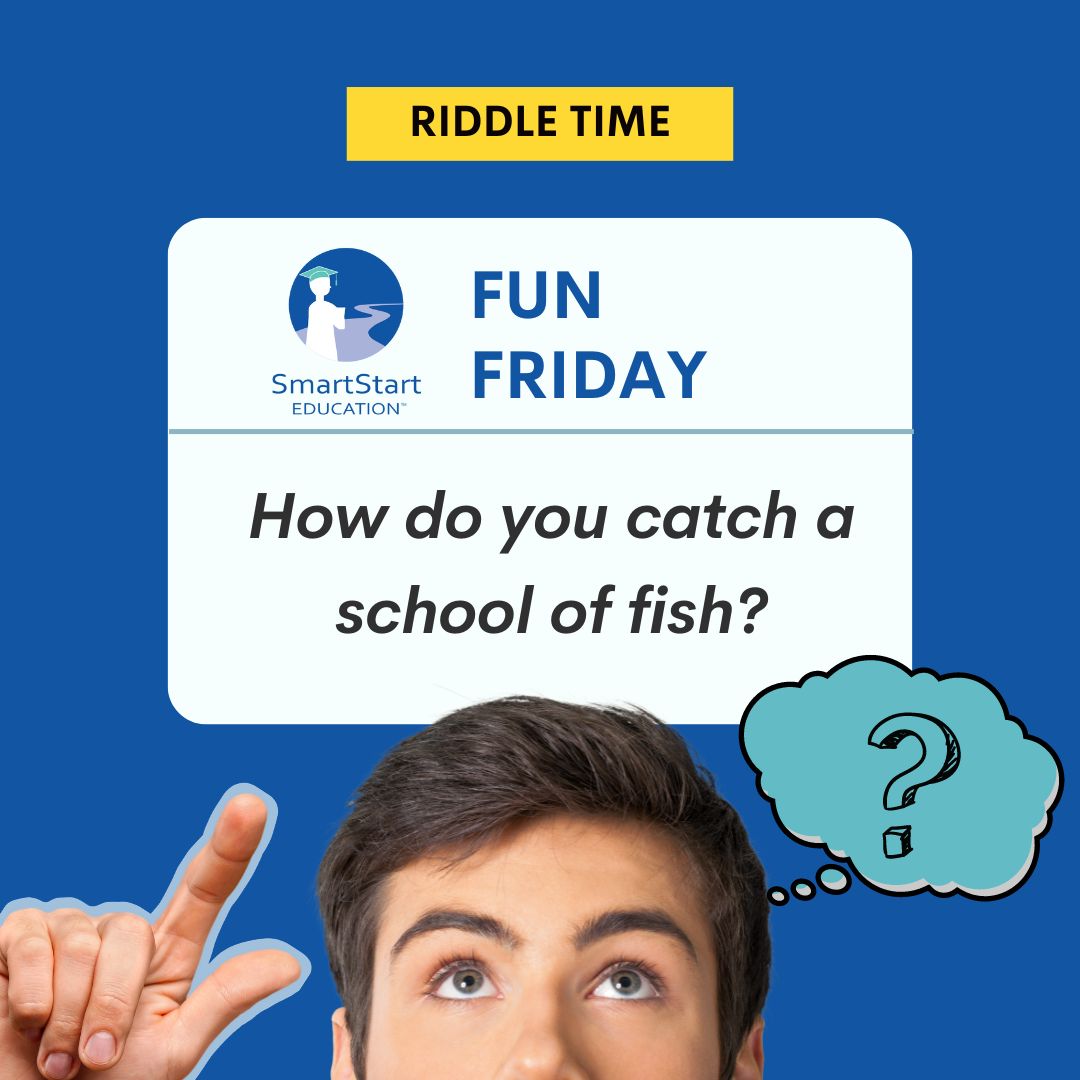SmartStartED's tweet image. Can you solve our Fun Friday riddle? 

Put your thinking caps on and give it a try! Let&apos;s kick off the weekend with some brain-teasing fun! 
#FunFriday #RiddleChallenge #BrainTeasers