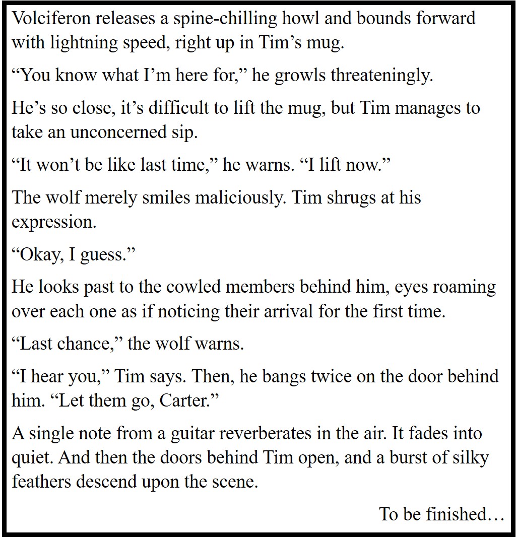 ELTenenbaum's tweet photo. "March to Martinsburg", Part VIII.   
Well, kept the tense switch from past to present. 
Almost done.    
#castbrew #coffee #caffeine #storytime #ShortStory #timcast #volciferon
@Castbrewcoffee
@Timcast @IanCrossland @carterbanks https://t.co/xDOQD8Zryh