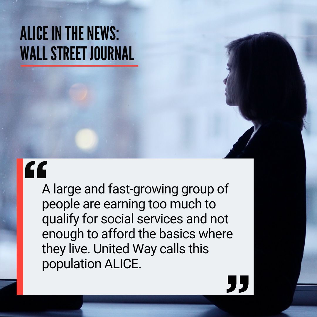 The <a href="/WSJ/">The Wall Street Journal</a> highlights a reality that often goes unnoticed, but that 211 emergency helpline operators have come to know all too well: more people, known as ALICE, are living close to #poverty than the poverty level might suggest. bit.ly/49uLNSm <a href="/UnitedWayCT/">United Way of Connecticut</a> #UnitedForALICE