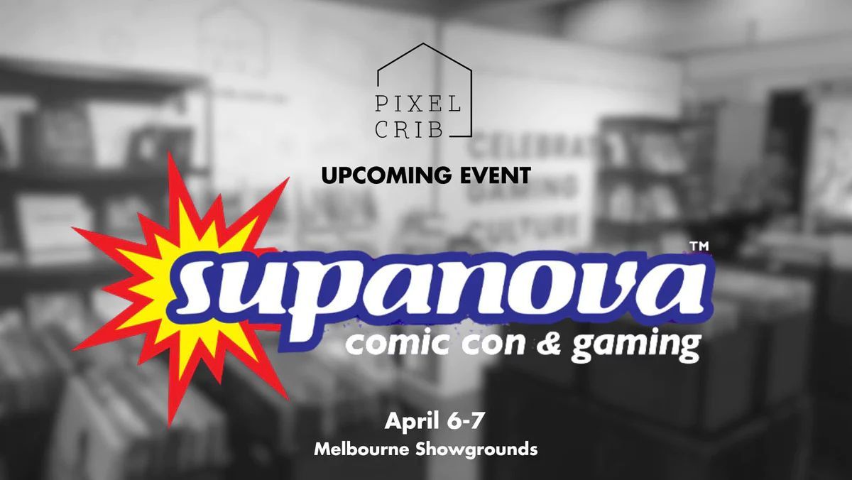 We are currently @SupanovaExpo today & tomorrow (Apr 6-7) at the Melbourne Showgrounds. Come say hi!