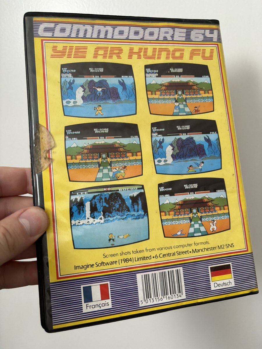 Time to kick some Karnov ar$e (or a$$ if you are American) 🦵🥋 #retrogaming #C64