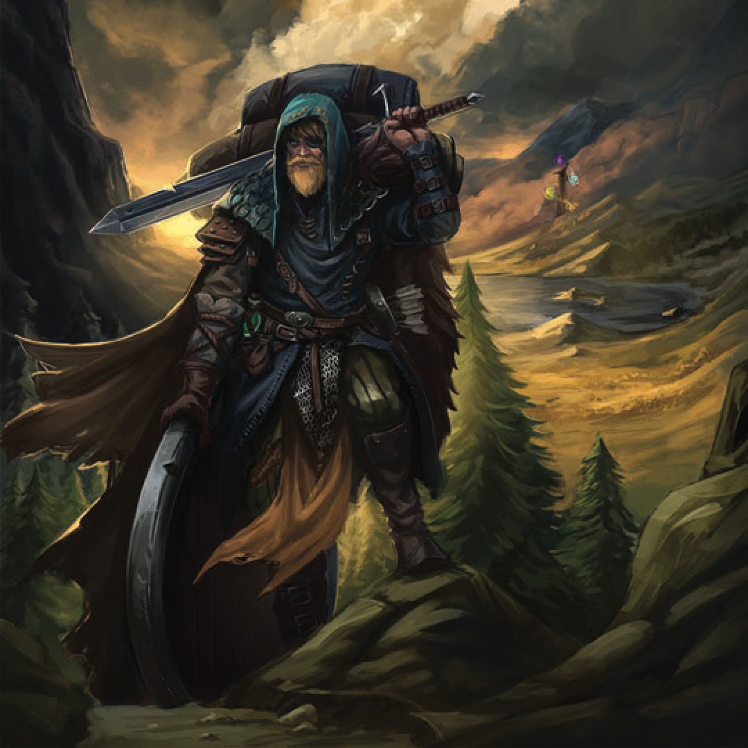 MageHandPress's tweet photo. Woah! A new base class! 

The Vagabond is an archetypal wanderer, forever drifting between the dark corners of taverns and long, lonely roads. It’s a class about desperation and deadly combat maneuvers. And you might have a dog. 👀 

🔗 : https://t.co/8JgSnvU6ZQ https://t.co/mXmgaBTFbx