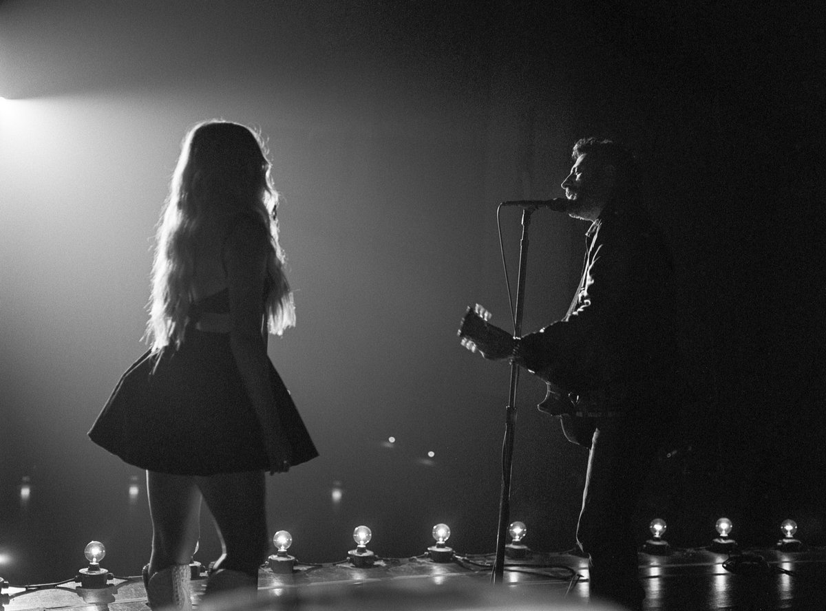 Any night we get to take the stage with @_megmoroney is a good night. Tune in to the #CMTawards to catch our performance of “Can’t Break Up Now” Sunday night on @cmt 🖤 #CBUN