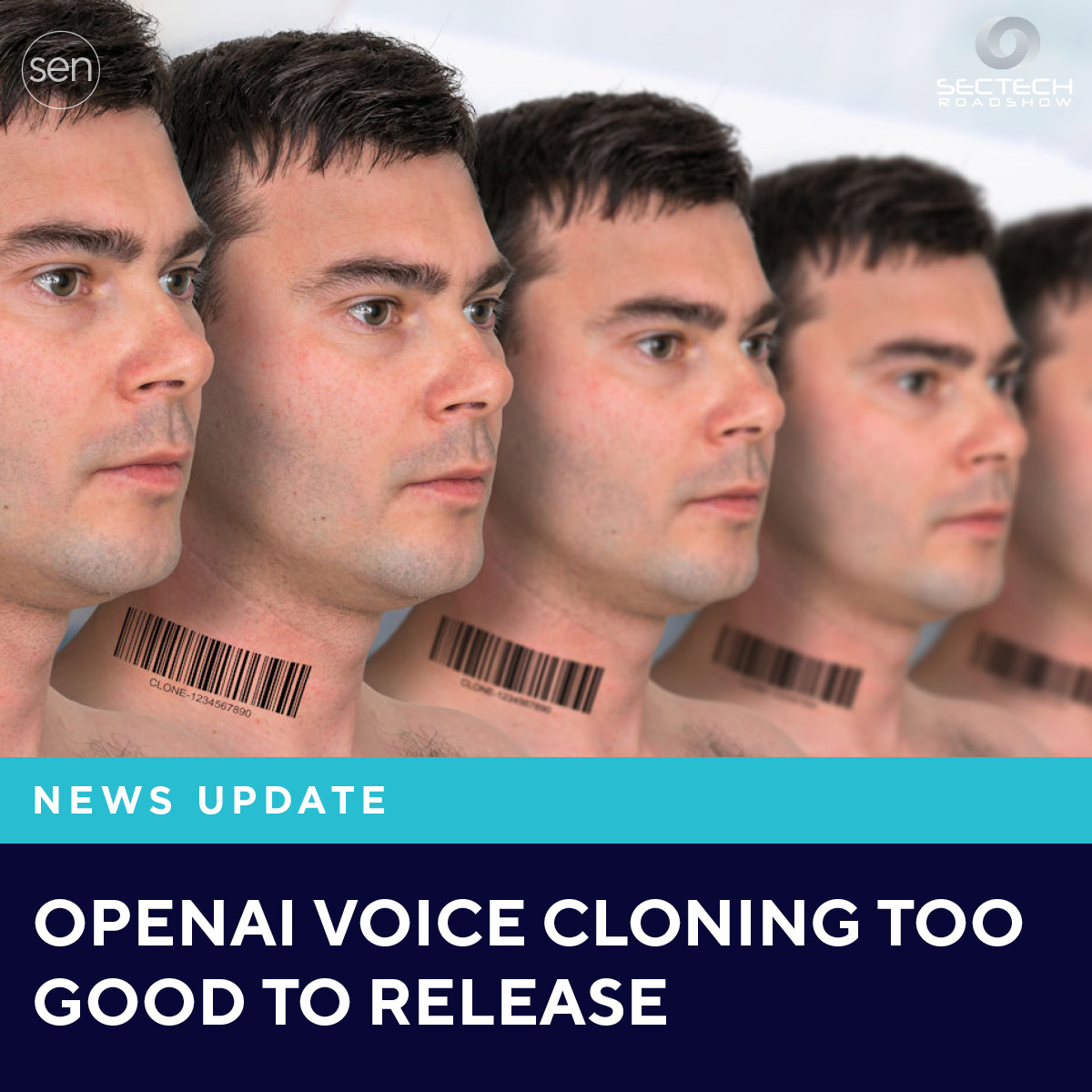 sen.news/openai-voice-c…
'OpenAI’s announcement that Voice Engine is too good at voice cloning to release is a signpost for security people.'
#artificialintelligence #analytics #videoanalytics #voicerecognition #securityintegration #managementsoftware #securitymanagement #SEN