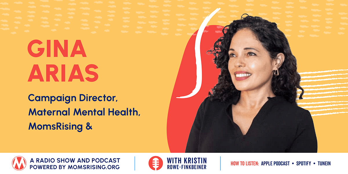 Maternal mental health issues affect so many mothers and birthing people, and Gina Arias @MomsRising/@MamasConPoder breaks through how we raise awareness and lift up the resources available, like the new maternal mental health hotline: 1-833-TLC-MAMA (1-833-852-6226).