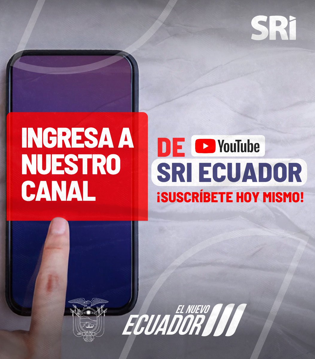 SRI Ecuador tweet media