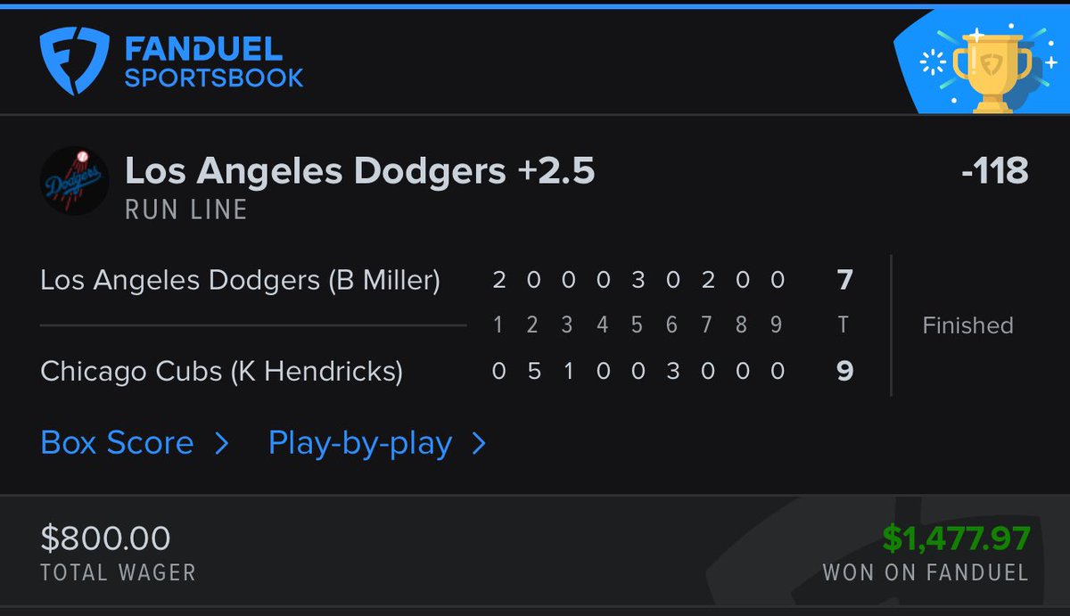 Dodgers +2.5 live 💰 💰 Whop.com/larrys-lounge
