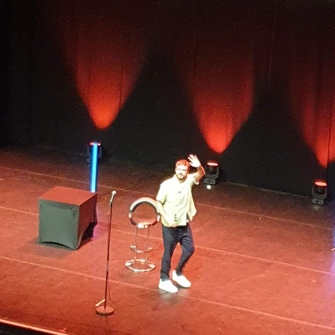 Thanks to Mamma and @PapaMcintosh for the @IainDoesJokes tickets for Christmas. We really enjoyed the show. I belly laughed through the whole show especially when he spoke about the different rules for Men and Woman. A good laugh. #LoveTheLifeYouLiveLiveTheLifeYouLove