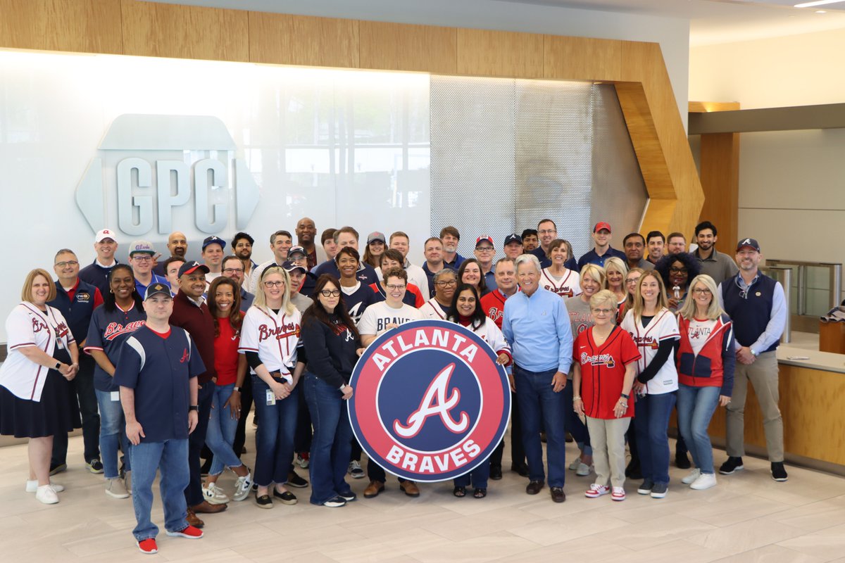 Today, GPC teammates showed up ready for the @Braves Opening Day! You could feel the excitement and anticipation across the campus as we prepare for another great season of baseball. Let’s go Braves! #LifeAtGPC #OpeningDay #PlayBall