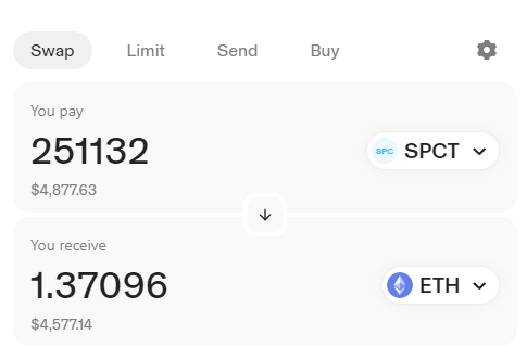 $SPCT airdrop is live x.com/SpectraChains/…