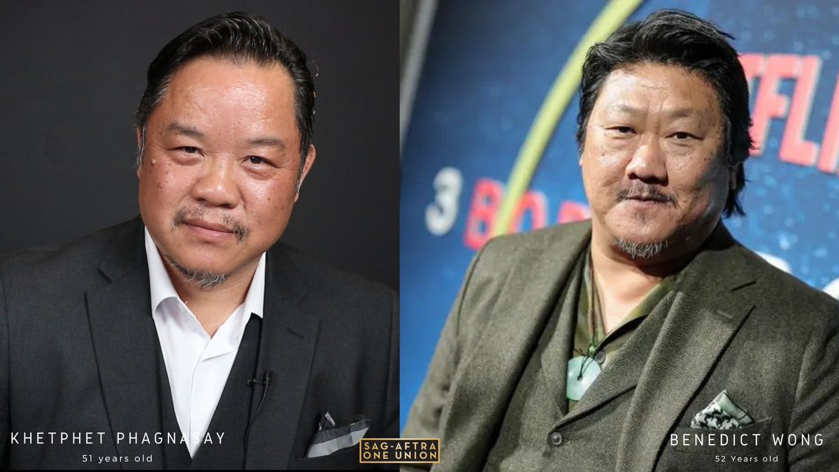 Hey, Benedict Wong has an amazing body of work and well respected. I appreciate folks sending me private msg about it, but I have my own path. I have nothing but respect for what he's doing and the amazing work he has done. I love my journey and as an artist we love challenges.