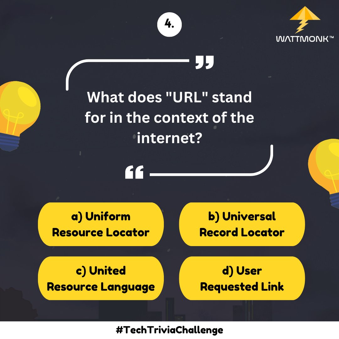 Can you keep up with the challenge? Here's the fourth brain-teaser. Think you've got this one figured out? Share your answer in the comments below! 

#TechTriviaChallenge #BrainTeasers #TriviaTime