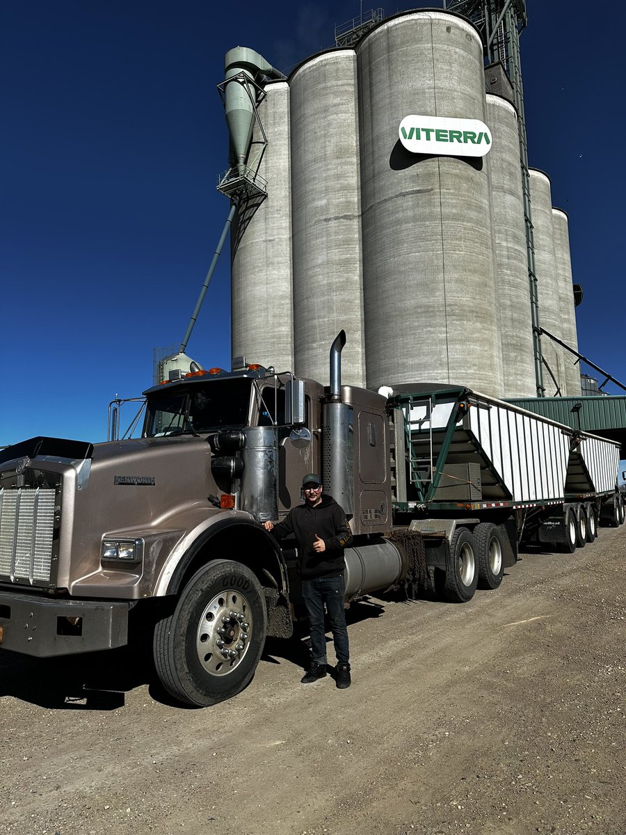 Successful week hauling grain. Feels great to have my class 1 now!
