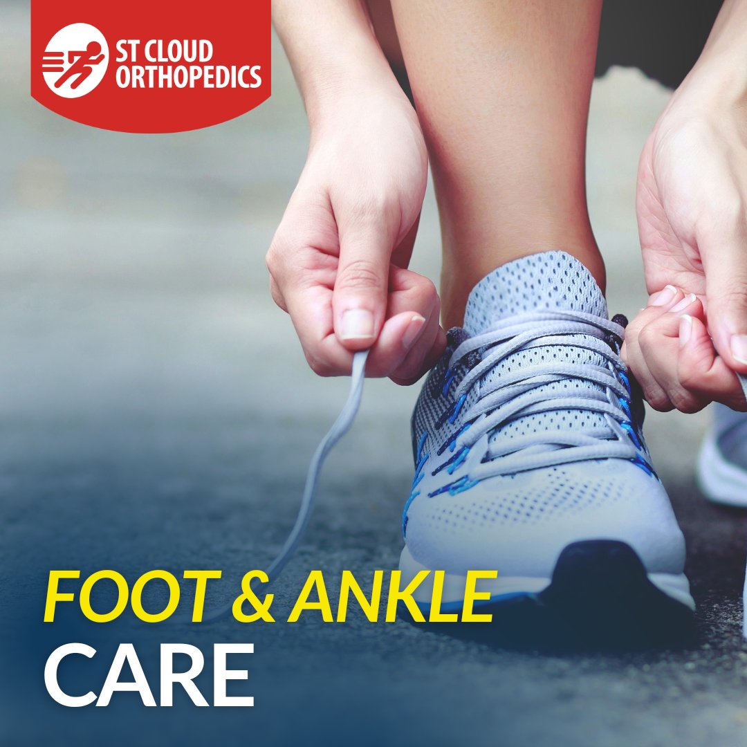 Take confident strides towards healthier feet and ankles with St. Cloud Orthopedics! Our expert team is here to help you #LiveBetter every step of the way. #StCloudOrthopedics #ChooseSCO