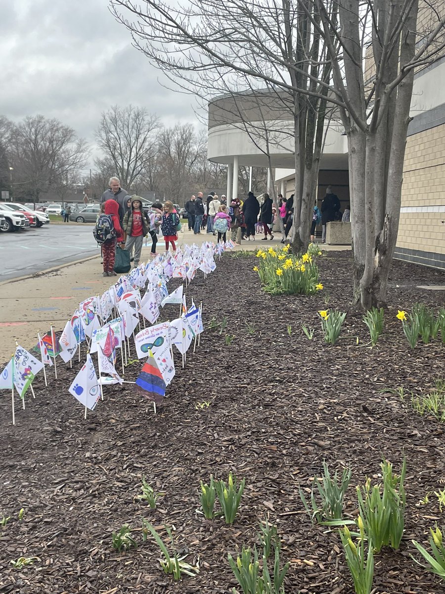 Our students were proud to display their inclusion flags on Autism Acceptance Day and for Inclusion Week at Beverly this week!