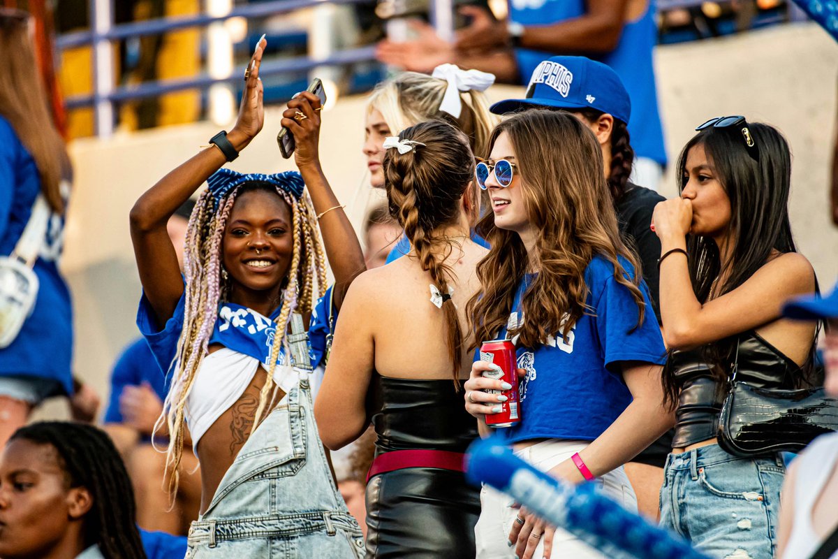 Students! We want to see YOU at the Spring Game on April 20th! 🌭 FREE Food at the Student Tailgate 🎵 In-Game DJ 🏈 In-Game Competition vs. @MemphisFB Admission is FREE ‼️