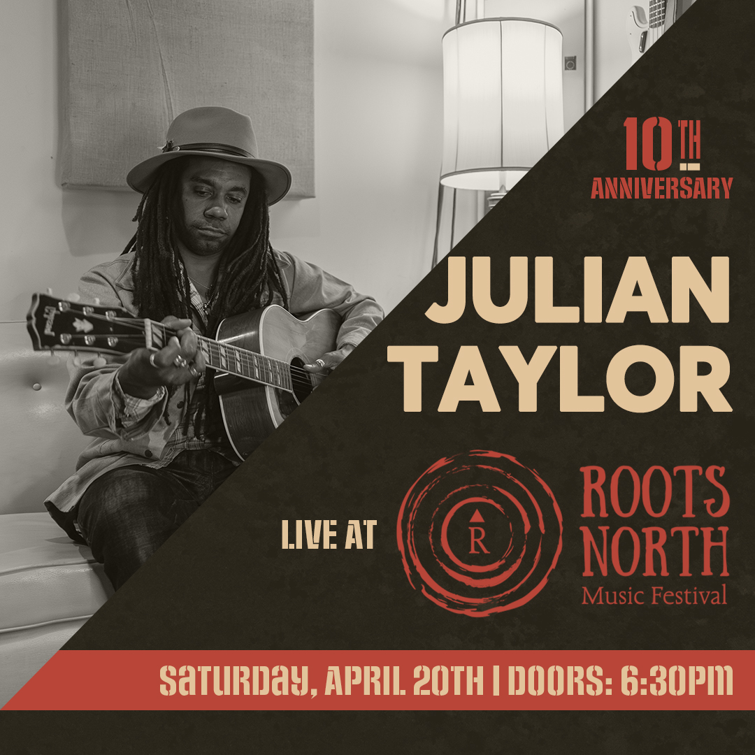 I’m excited to perform at @RootsNorthMusic Festival on Saturday, April 20th! Get your tickets here tix.to/jtliveFB/ffwqc