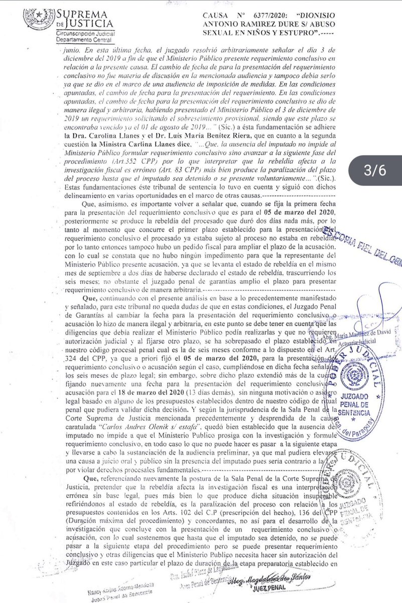 robertoperezpy's tweet photo. 🔴Por unanimidad | Abuso sexual en niño queda impune por negligencia fiscal 👇 https://t.co/1md721meS1