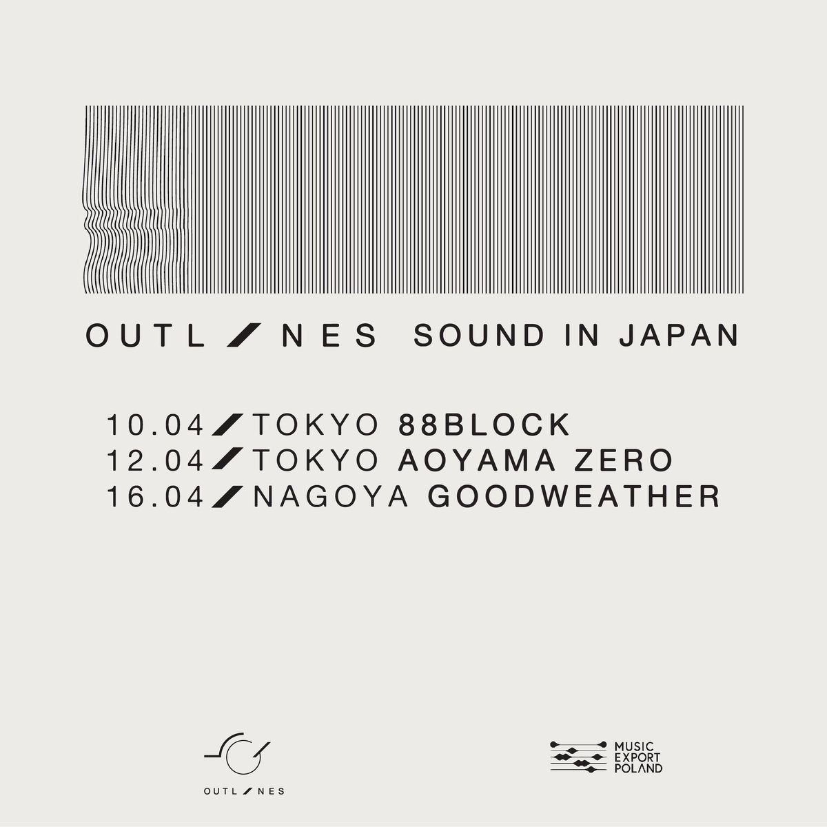 In the coming days, those living in Tokyo and Nagoya will have a chance to listen to Outlines Sound at several events featuring label owner Pawel Paide Dunajko.