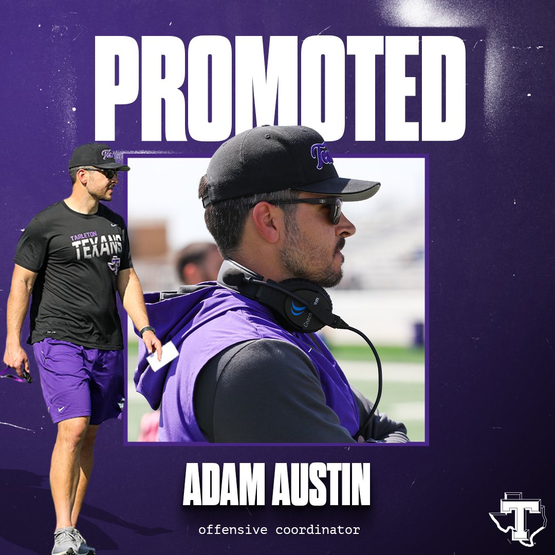 Our newest offensive coordinator has been integral to our offensive success for years 💯 congrats to Adam Austin, Texan Football Offensive Coordinator! @QBsWork16