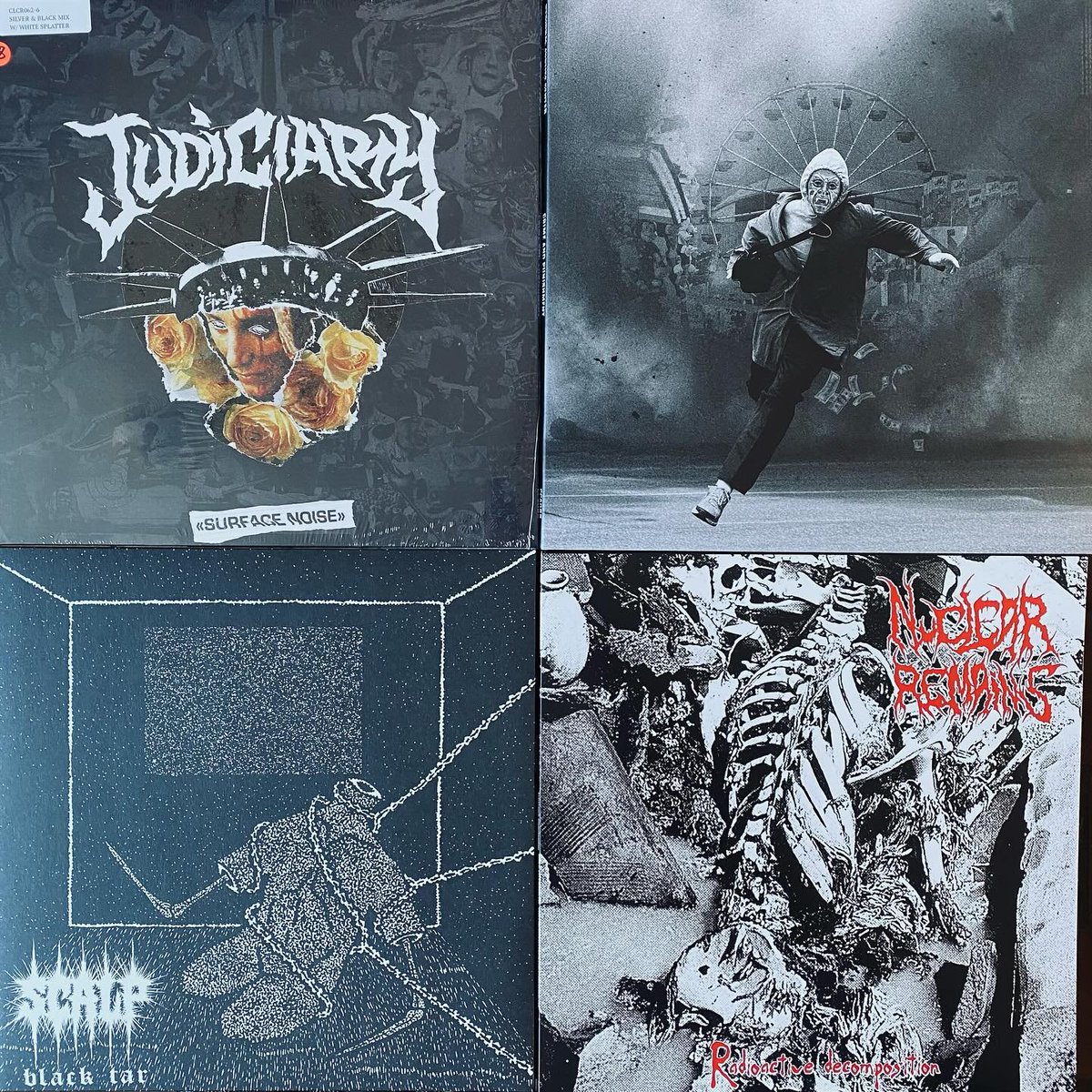 MeteorGem's tweet photo. ✨NEW ARRIVALS FOR THE WEEKEND✨
Big shop update for all formats in the webstore and on the shop floor
We're here FRI-SUN 11AM-7PM
#chicagorecordstore #fulci #maggotstomp #mortalwound #tribalgaze #knockedloose #gorillabiscuits #poisonthewell #200stabwounds https://t.co/0BUeTxYnAa