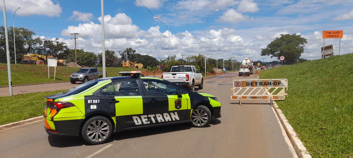 ⚠️O #DetranDF informa que todas as vias do Setor Policial, sentido Taguatinga e todas as alças de acesso da via EPIG, já estão liberadas. O trânsito segue o fluxo normal.
