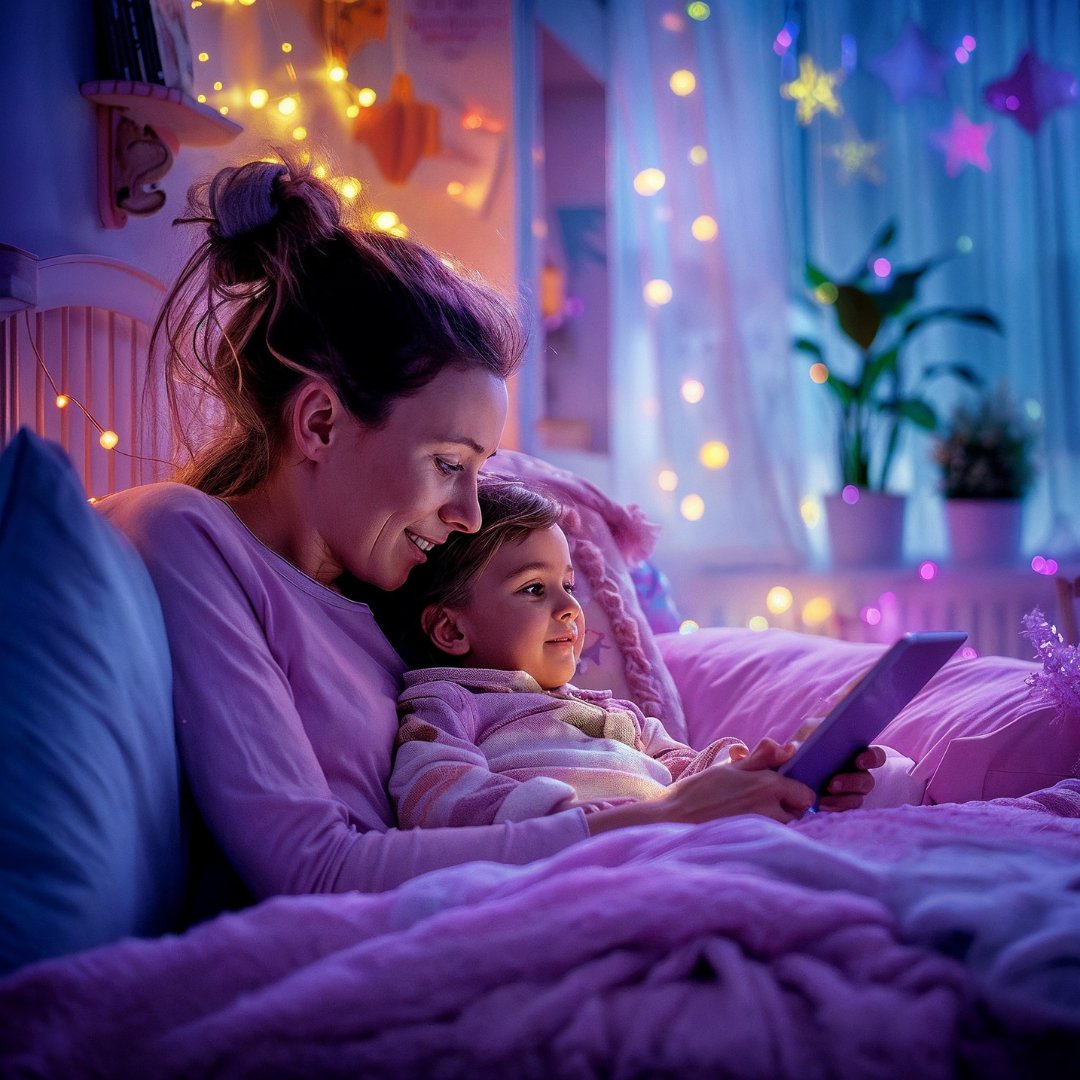 Turn bedtime into a cherished ritual with stories that let your child dream big — anywhere, any time. 🌟💤

#Bedtimestories  #bedtime  #bedtimeroutine  #bedtimereading  #bedtimesnuggles  #healthyscreentime #familybondingtime #familybonding #kidsapp #appsforkids #bestappsforkids