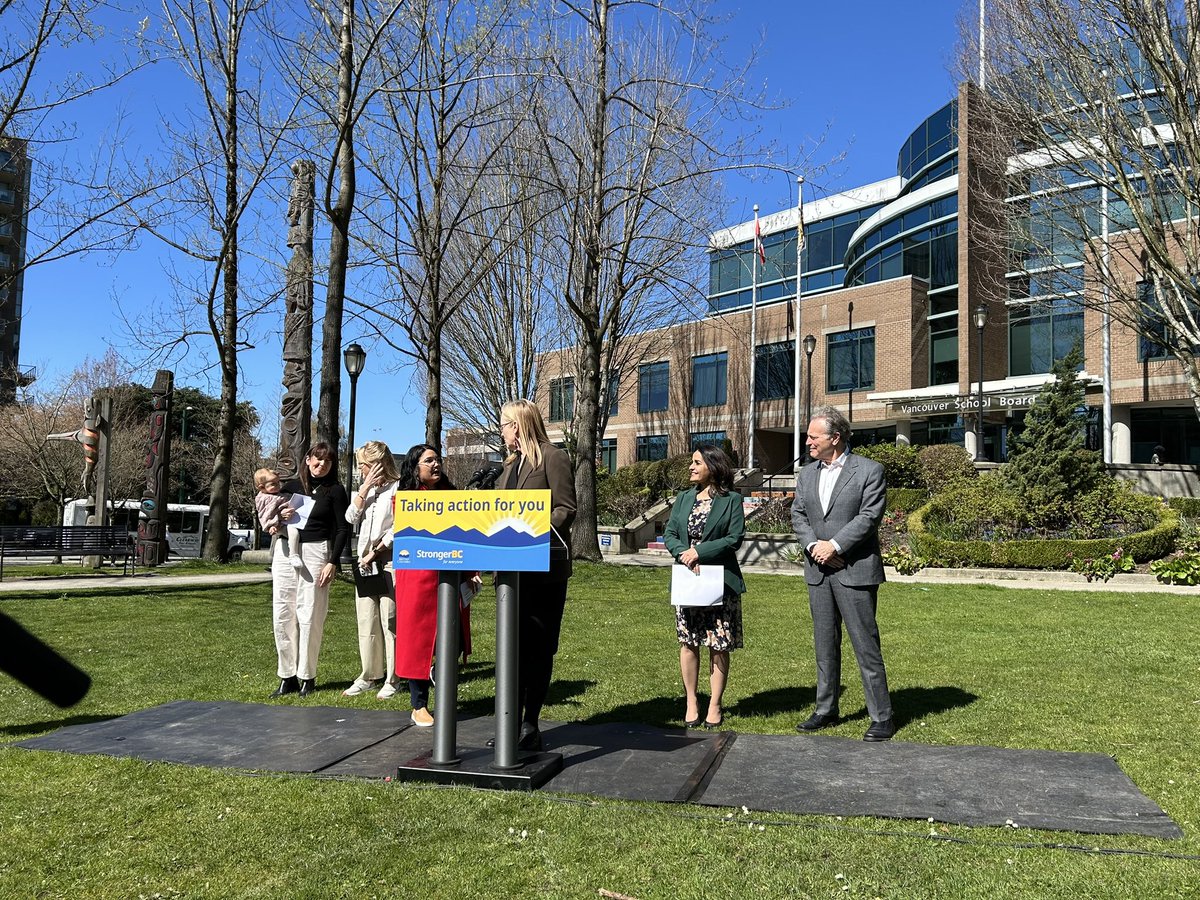 A long-awaited four-storey elementary school, with a capacity for 630 students, is finally coming to the Olympic Village area. Alongside this, the expansion of Henry Hudson Elementary is also underway, all made possible by over $150 million in new funding from the Province🙏🏼#VSB