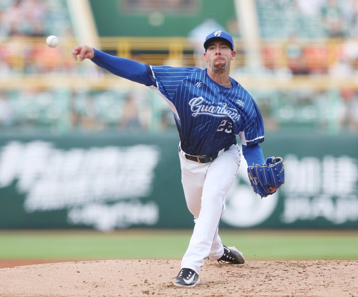 4/5 RHP Brandon Brennan - Fubon Guardians

3SO, 1BB, 7H, 4ER, 4R, 2HR, 2.2IP (L)

56 pitches, 35 strikes