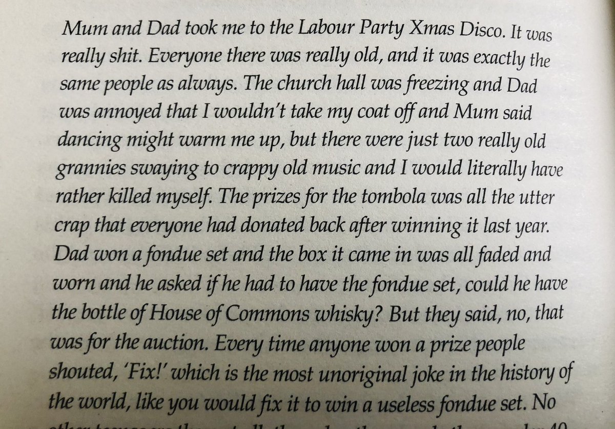 Just finished @mrjohnofarrell ‘s highly enjoyable book about a Tory cuckoo in a Socialist family nest - here’s an extract from the son’s adolescent diary which gives brilliant glimpses of the origin of his rebellion …