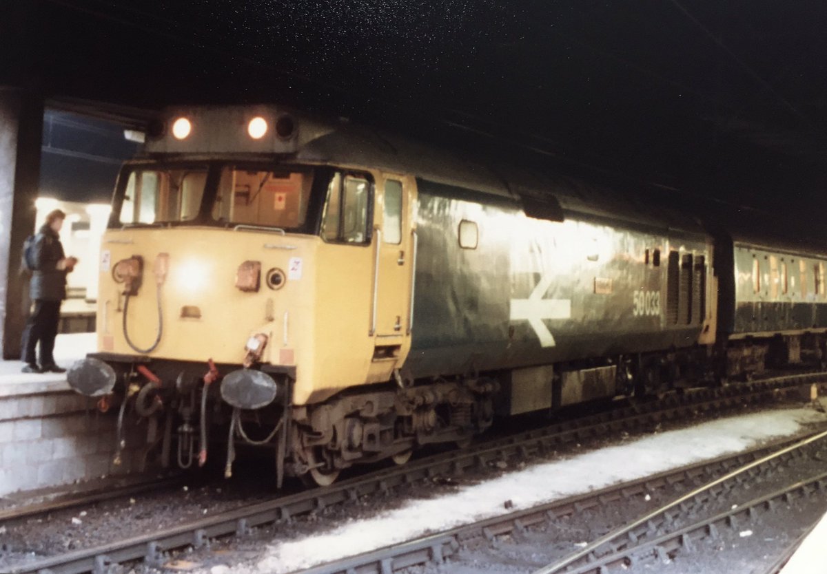 #FiftiesOnFriday   Inter regional expresses at Birmingham New Street 37,35,41 and 33
#class50