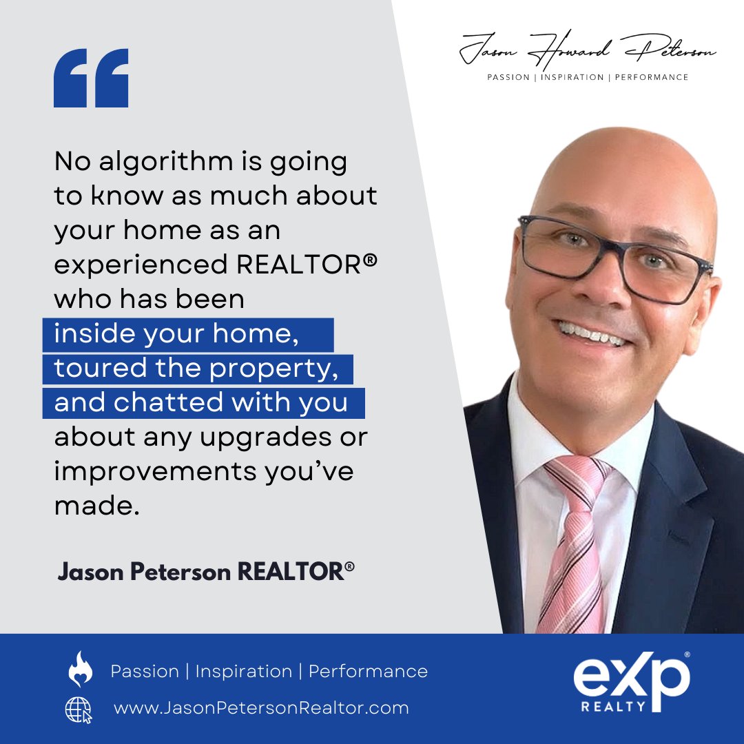 📣 Schedule time with Jason for a professional valuation of your home in Metro Phoenix (Valley of the Sun). 🏠
🌐 JasonPetersonRealtor.com
#JasonPetersonRealtor #Realtor #RealEstateAgent #eXpRealty #AVM #CMA #AutomatedValuationMethod #ComparativeMarketAnalysis #HomeValuation