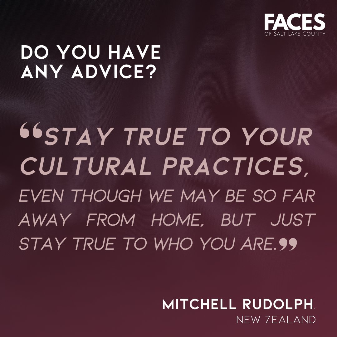 Meet Halima Dahir and Mitchell Rudolph! They are just two of the individuals included in the Faces of Salt Lake County book! To learn more about the wide array of faces that make up Salt Lake County, DON’T FORGET to join me on April 19th from 6-9pm at the Thomas S. Monson