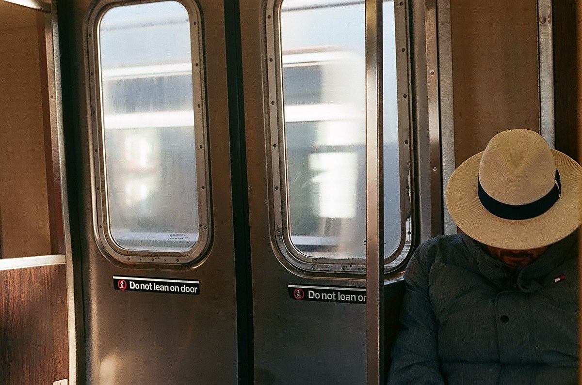 nickdotcooley's tweet photo. Photos from the subway with Kodak Ektar https://t.co/t6tysexcOA