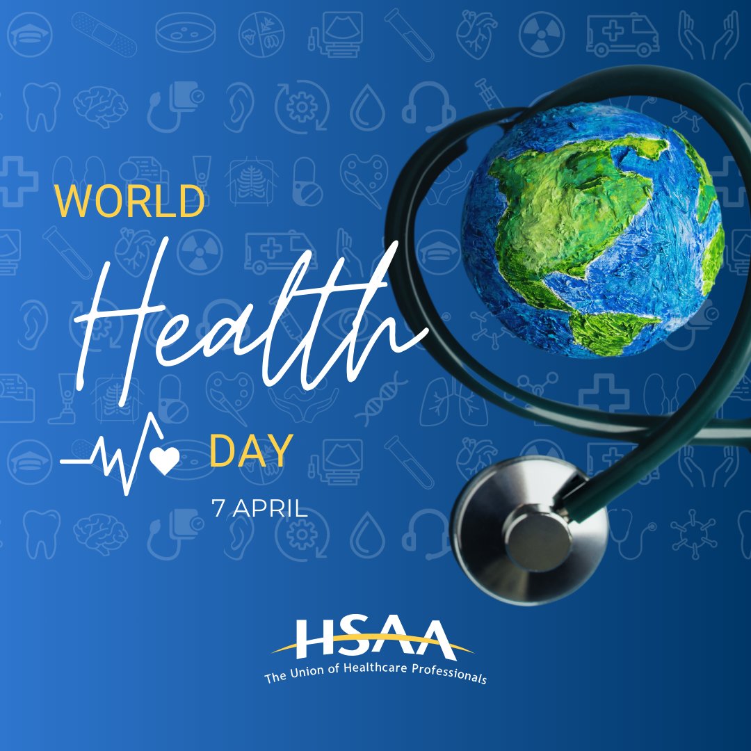 Happy World Health Day! 🌎 It's a day to promote health and well-being for all. Together, let's continue to advocate for protecting and expanding public health care in Alberta.