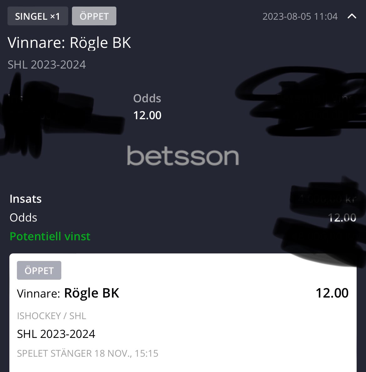 ICJohnsson's tweet photo. @skandalomsusad @Postagubbe @bjrn_ohlsson 4.50? Vad snackar ni om ens, detta är innan säsongen började https://t.co/4SrIWKibKe