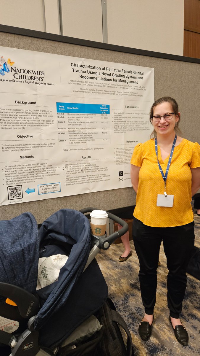 PAGologist (@yffei) on Twitter photo <a href="/OhioStateSurg/">Ohio State Wexner Medical Center Surgery Dept.</a> resident and <a href="/NCHPedSurg/">Nationwide PedSurg</a> research fellow Dr. <a href="/katiebergus/">Katie Bergus, MD</a> presenting her groundbreaking work on developing a novel grading system and algorithm for management of pediatric female genital trauma with newborn in tow <a href="/OhioStateSurg/">Ohio State Wexner Medical Center Surgery Dept.</a> resident and <a href="/NCHPedSurg/">Nationwide PedSurg</a> research fellow Dr. <a href="/katiebergus/">Katie Bergus, MD</a> presenting her groundbreaking work on developing a novel grading system and algorithm for management of pediatric female genital trauma with newborn in tow